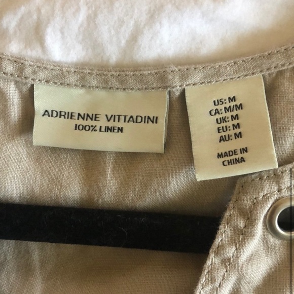 Women’s Linen Sleeveless Dress - Picture 5 of 5